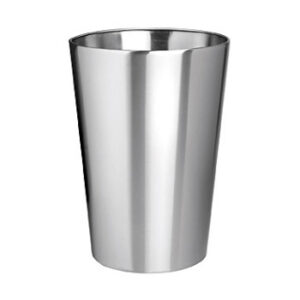 ROUND TAPERED PLANTER - STAINLESS STEEL