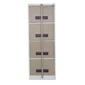 FILING CABINET 4 DRAWER SECURITY BAR