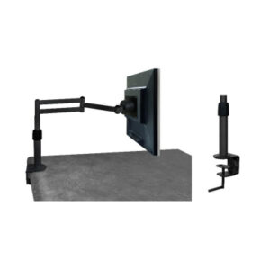 LCD ARM ARTICULATION (C-CLAMP) - BLACK