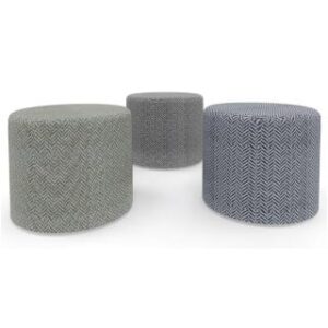 ROUND MOBILE OTTOMAN