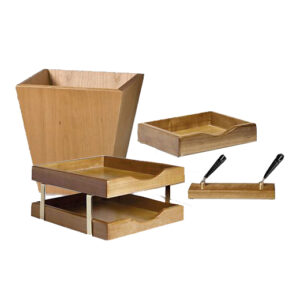 EXECUTIVE WOODEN DESK RANGE - OAK