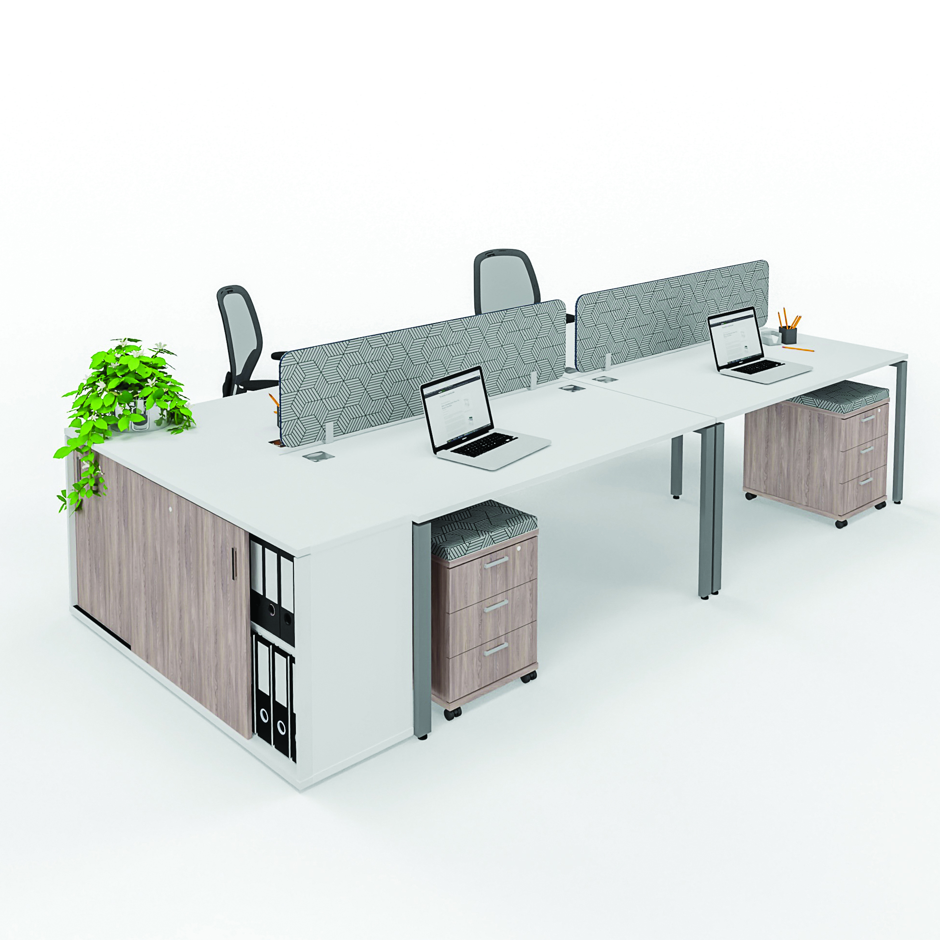 EVOLUTION DUAL DESK (2 SEATER - FACE TO FACE)